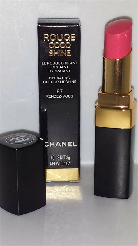 chanel rouge coco shine rendezvous review|chanel rouge coco shine 128.